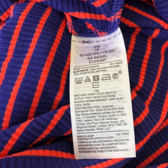 Gap Ribbed Stripe Dress-NWT - Picture 5 of 10